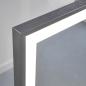 Preview: Infrarotheizung Zipris S LED Spiegel mit Rahmen 400 Watt