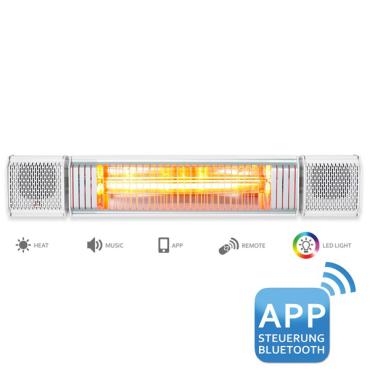 Terrassenheizung Appino BEATZZ Weiß