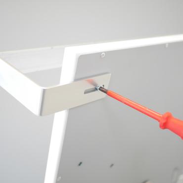 Handtuchhalter Aluminium für VASNER Citara Infrarotheizung Set