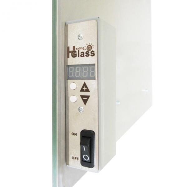 Infrarotheizung Glas IGH 6060 400 Watt Weiß