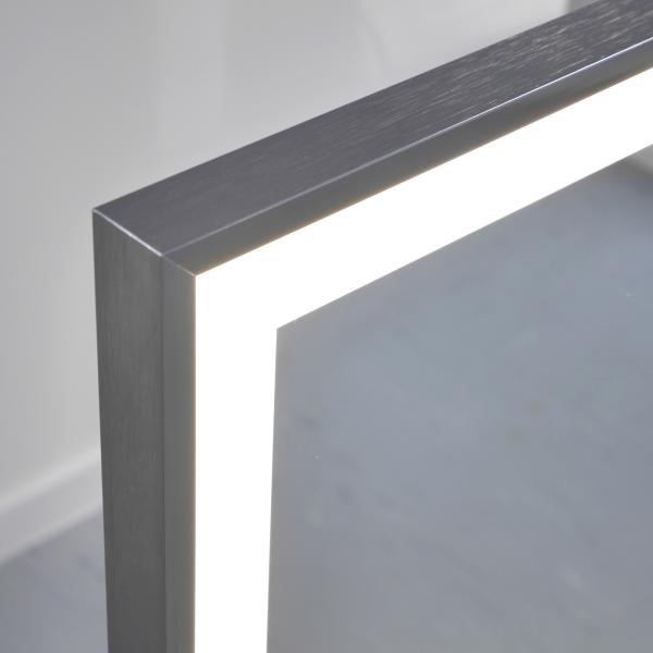 Infrarotheizung Zipris S LED Spiegel mit Rahmen 400 Watt
