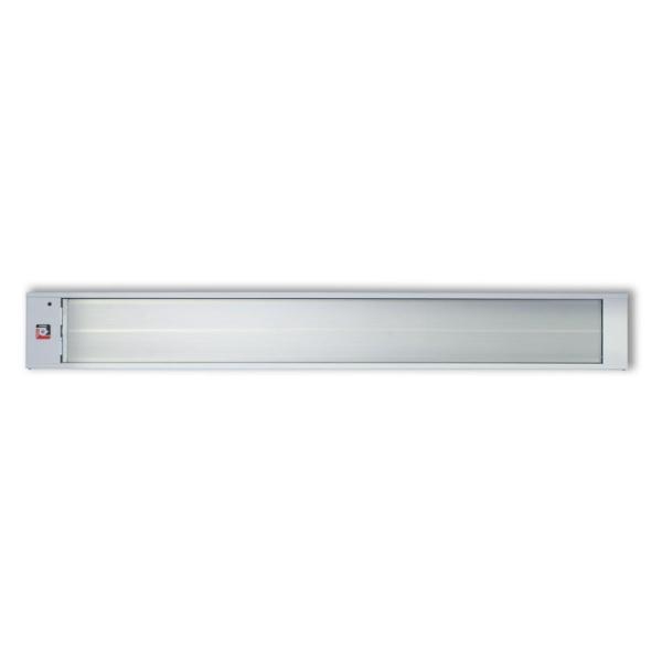 Infrarot-Heizstrahler B Weißaluminium