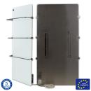 Infrarot-Badheizung GHT 6012 Glas 800 Watt Weiß